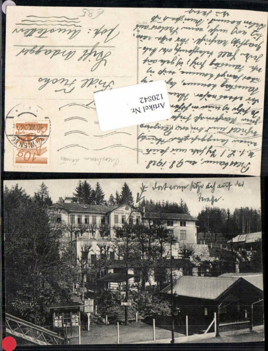 120842,Pressbaum Lawies b. Wien Tolle Karte 1930 Hotel Feiereis