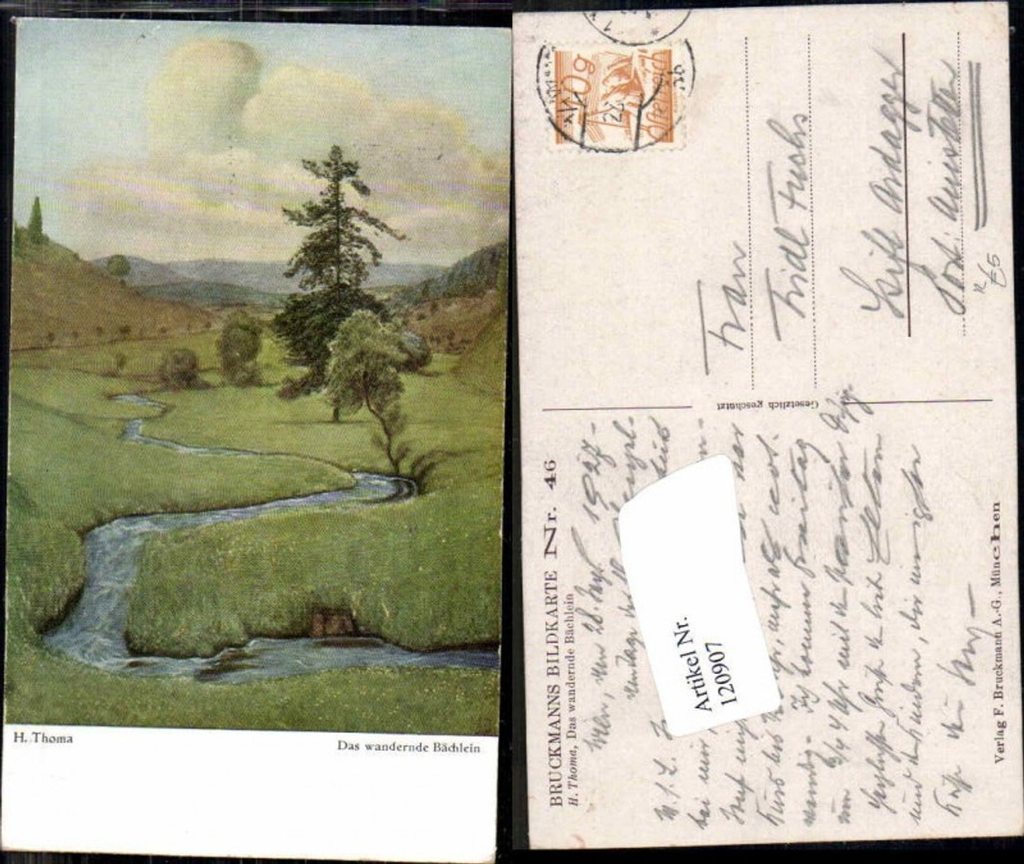 120907,H. Thoma Das wandernde Bächlein