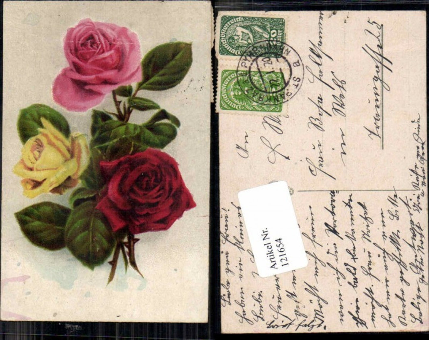 121654,schöne Rosen Blumen C. Klein Stil
