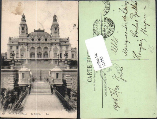 121753,Monte Carlo Le Casino Stiege pub LL 358