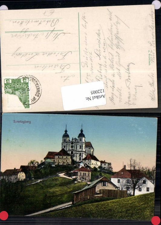 122005,Sonntagberg bei Rosenau Kematen Hilm Waidhofen Tolle Ansicht 1905