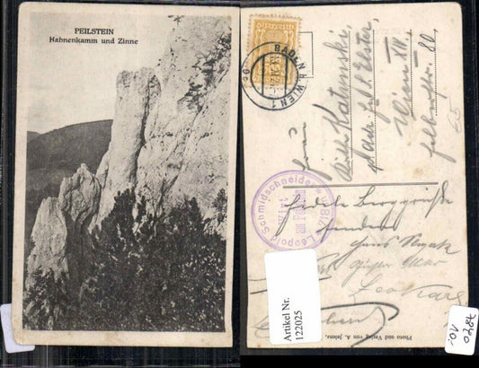 122025,Peilstein bei Berndorf Hahnenkamm Zinne