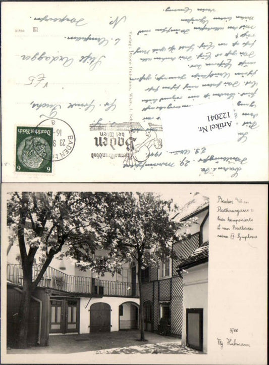 122041,Baden bei Wien pub Hubmann 3700