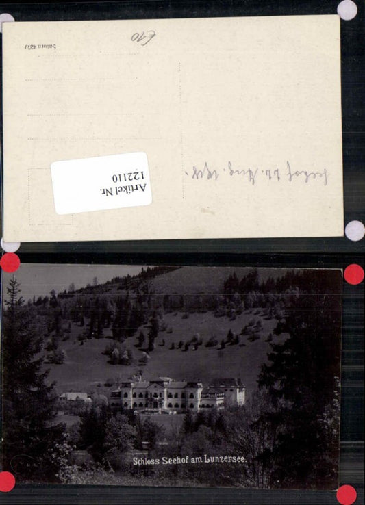 122110,FotoAK Seehof bei Lunz am See Lunzersee 1907