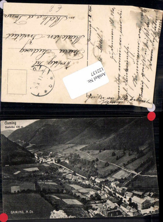 122137,Gaming Totale Ortsansicht 1911