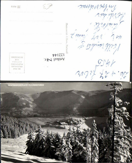 122144,Puchenstuben am Ötscher Winteransicht