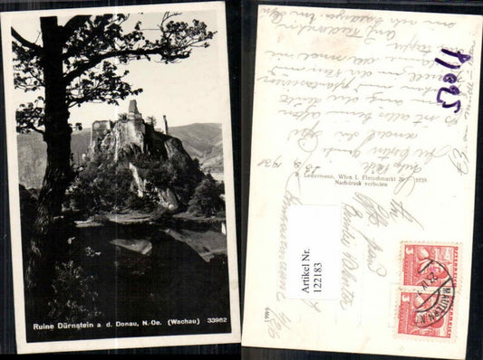 122183,Ruine Dürnstein in der Wachau