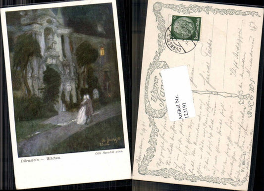 122191,Dürnstein in der Wachau Otto Herschel sign. B.K.W.I