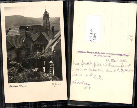 122196,Dürnstein in der Wachau Detailansicht im Ort