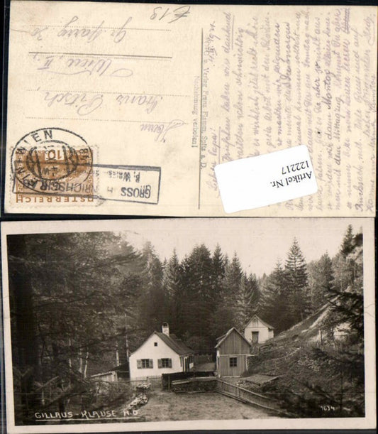 122217,RAR FotoAK Gillaus Klause b. Albrechtsberg an der großen Krems Weissenkirchen