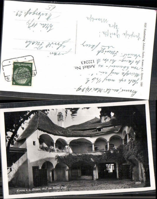 122243,Krems a.d. Donau Hof im Hotel Post Gasthaus