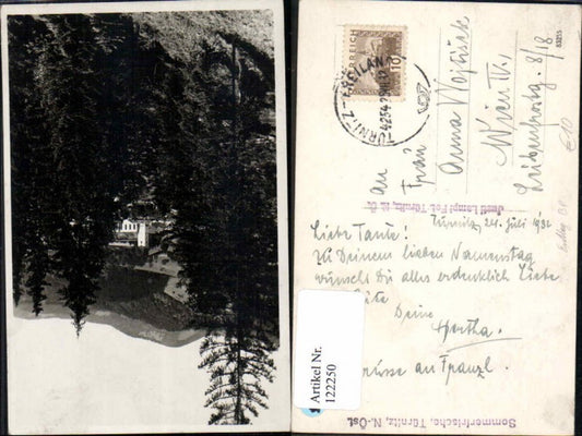 122250,Türnitz Fotokarte Ersttag Stempel