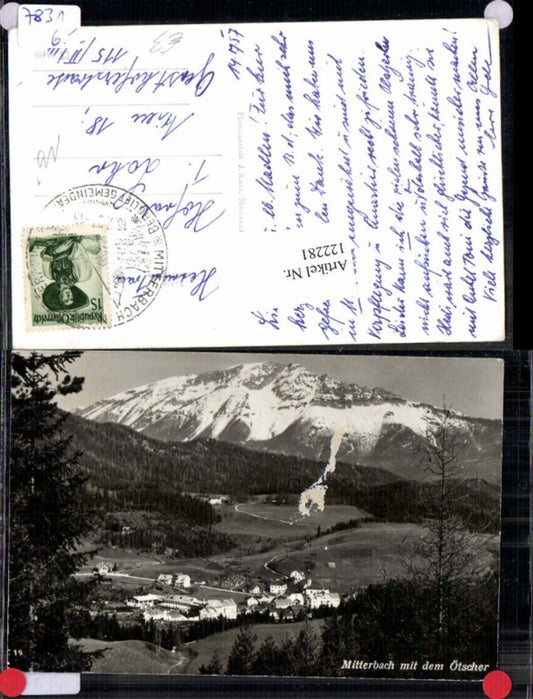 122281,Mitterbach m. dem Ötscher