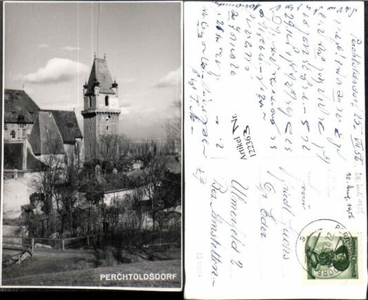 122363,FotoAK Perchtoldsdorf bei Wien Kirche Teilansicht