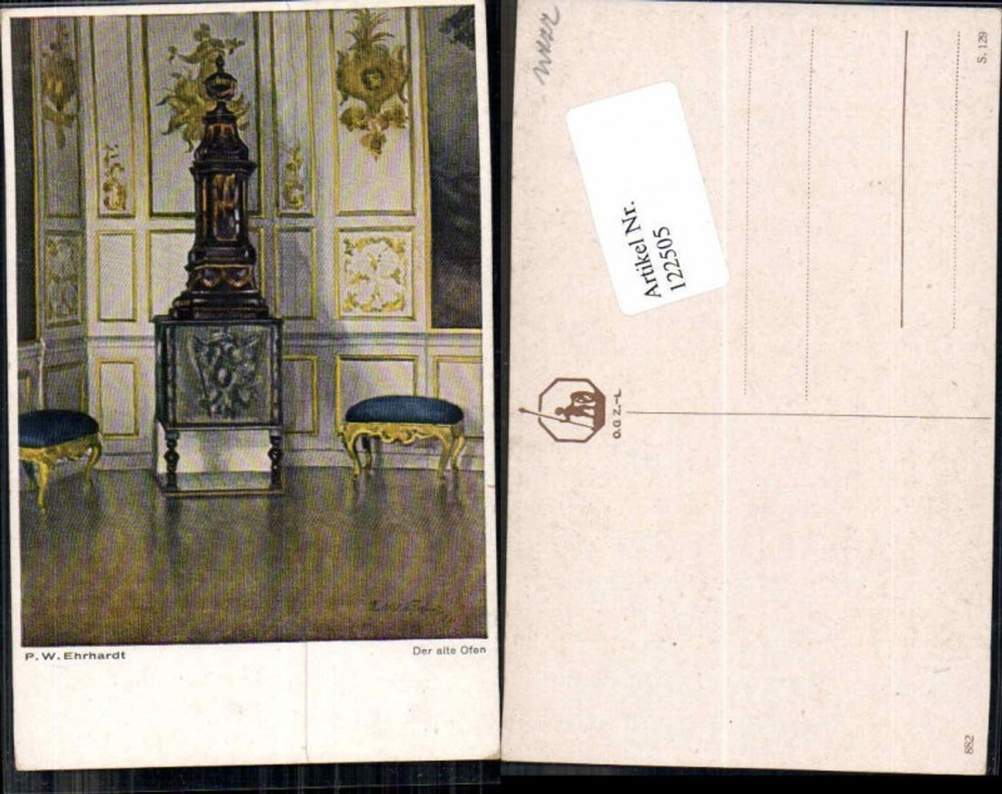 122505,Paul W. Ehrhardt Der alte Ofen