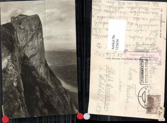 122624,FotoAK St Wolfgang Wolfgangsee Schafberg Wand 1925