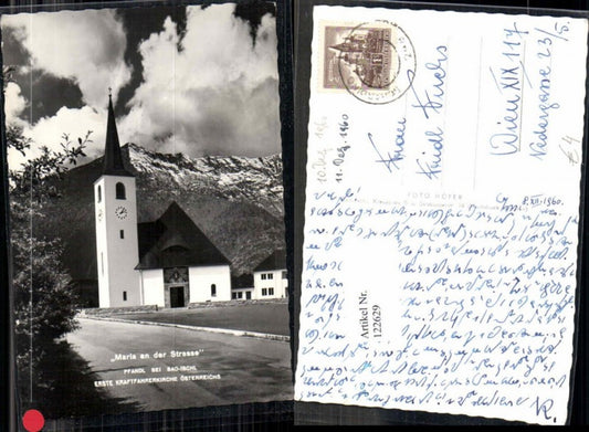 122629,Maria a.d. Strasse Pfandl bei Bad Ischl Kirche