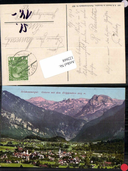 122668,Salzkammergut Goisern m. Krippenstein pub Brandt 857