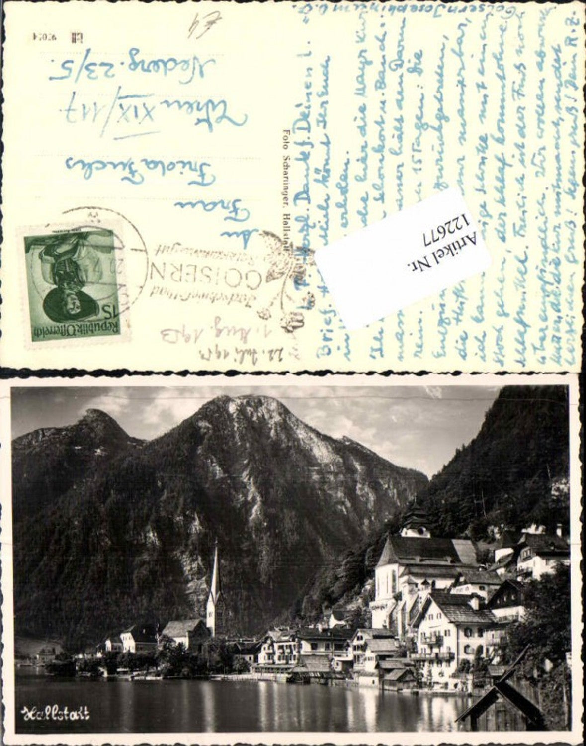 122677,FotoAK Hallstatt Ortsansicht