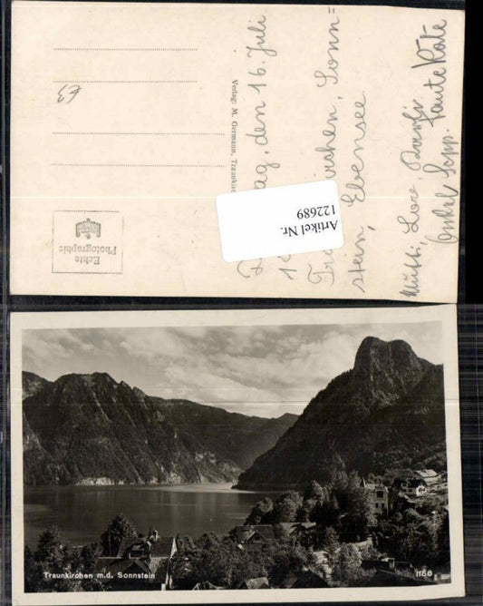 122689,Traunkirchen am Traunsee Traunkirchen Sonnstein
