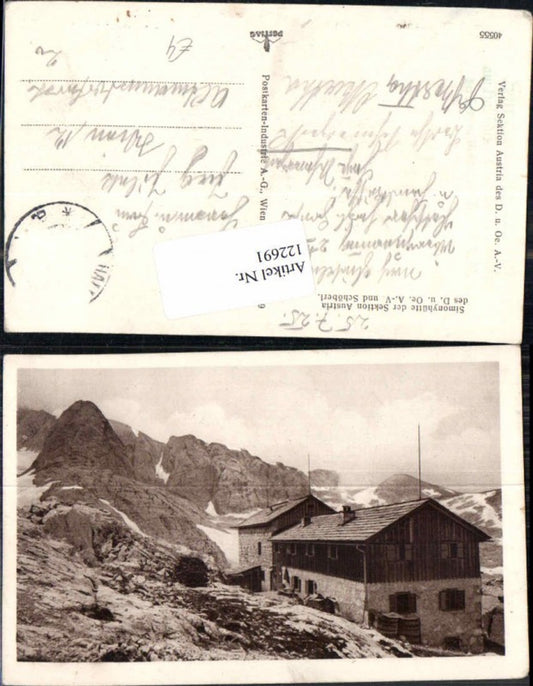 122691,Simonyhütte bei Gosau Hallstatt