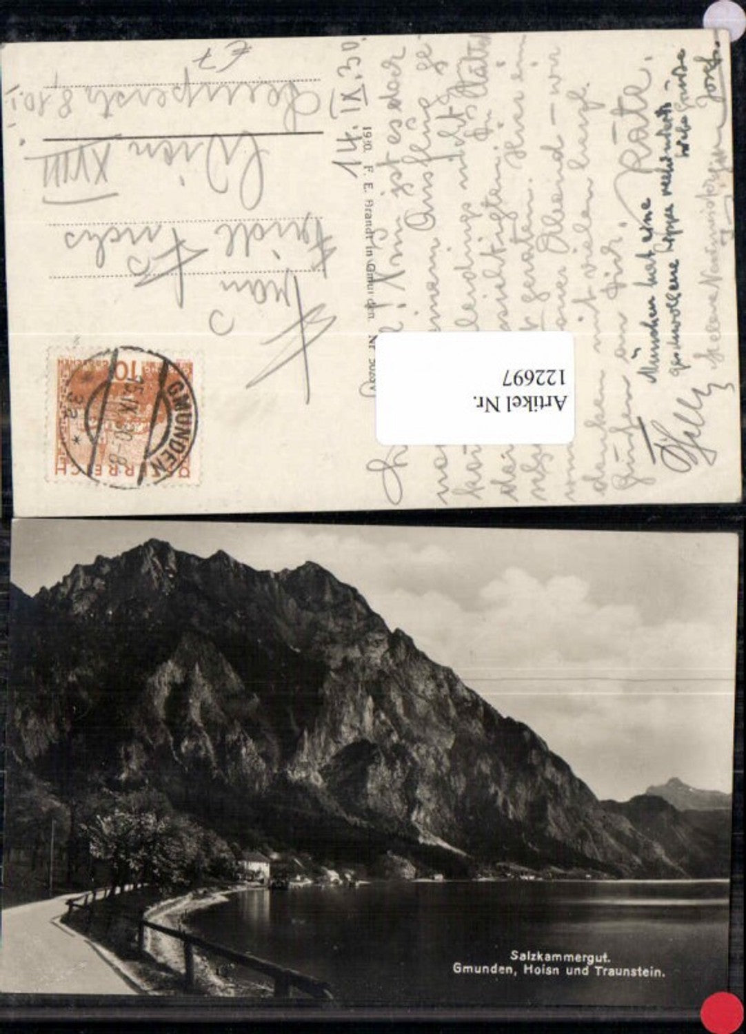 122697,Gmunden am Traunsee Hoisn Restauration Gasthaus Traunstein Brandt 5023V