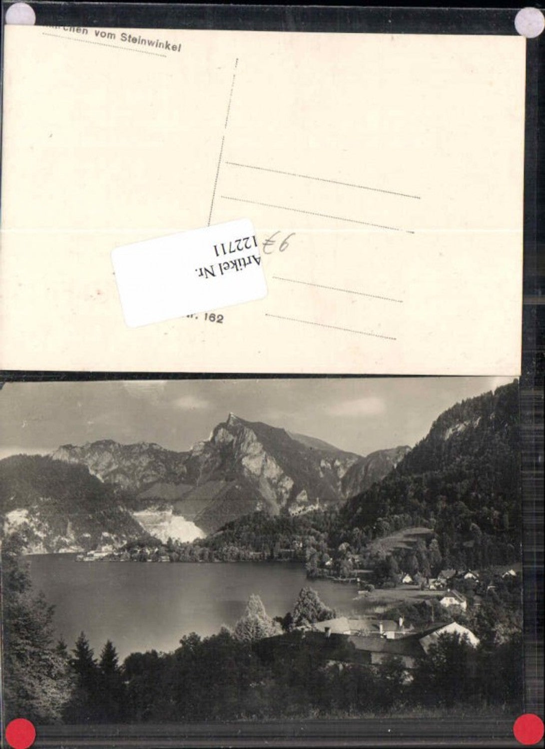 122711,Traunkirchen am Traunsee 1925 Fotokarte