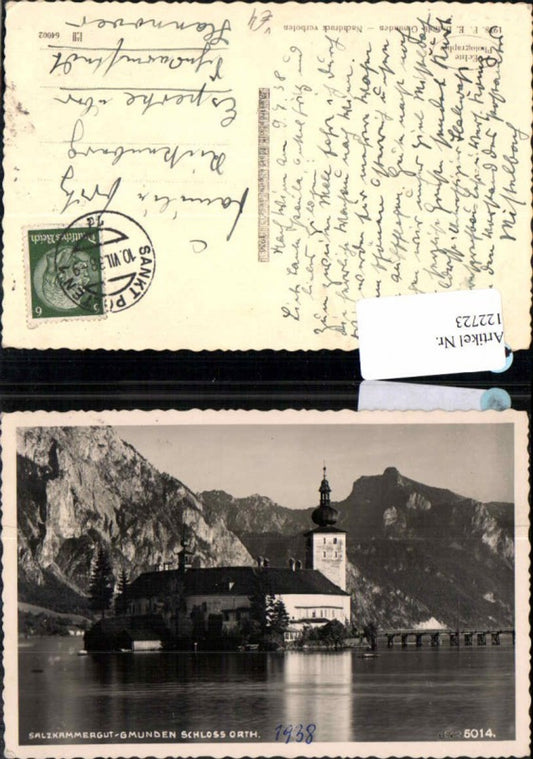122723,Gmunden Schloss Orth Ort Brandt 5014