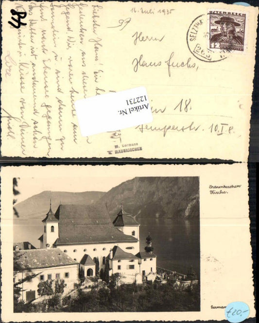 122731,Traunkirchen am Traunsee Kirche