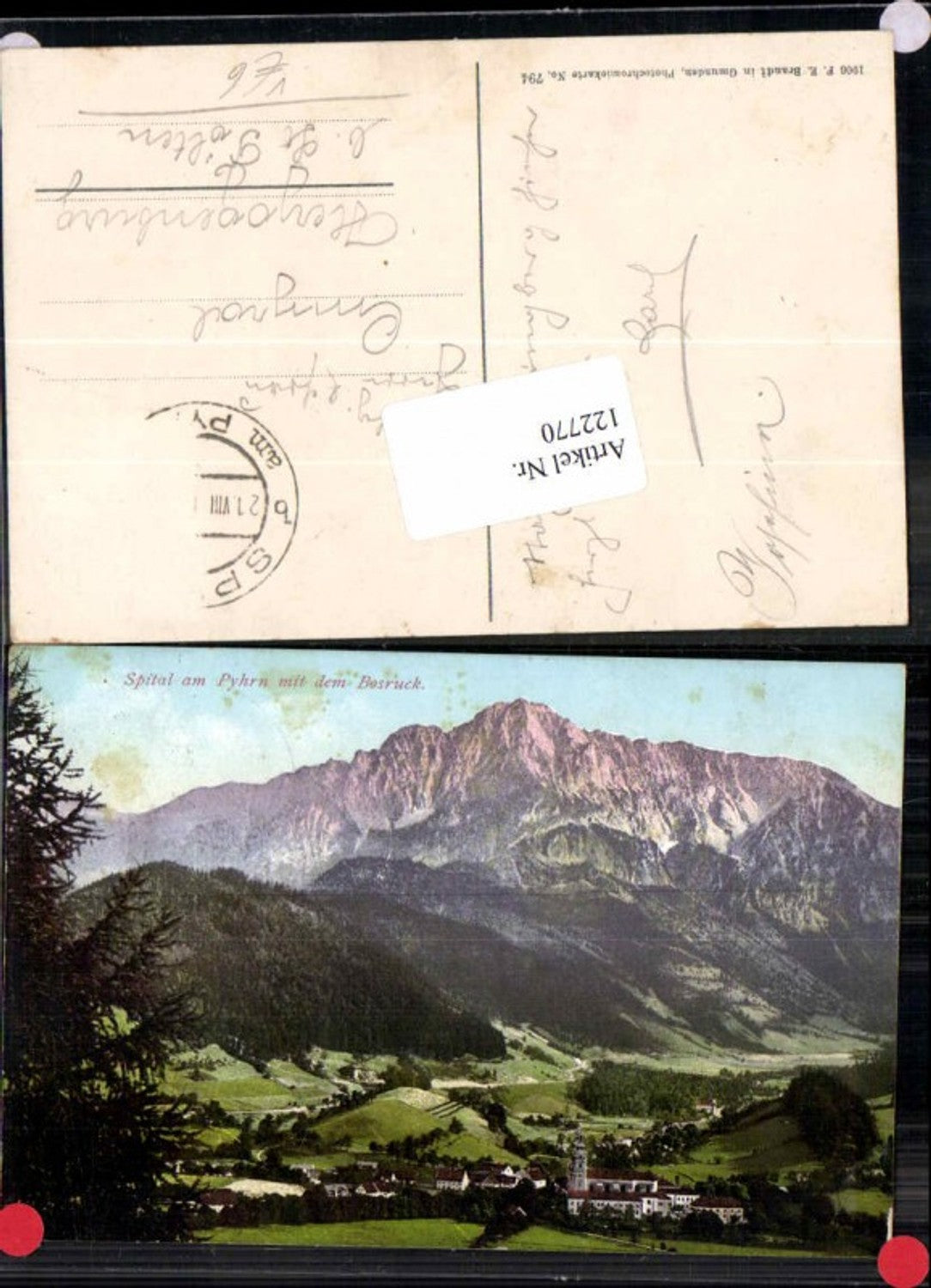 122770,Spital am Pyhrn m. Bosruck Brandt Nr 794