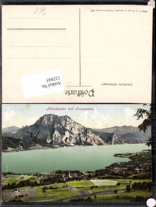 122845,Altmünster m. Traunstein pub Brandt 547