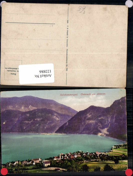 122886,Salzkammergut Unterach am Attersee pub Brandt 780