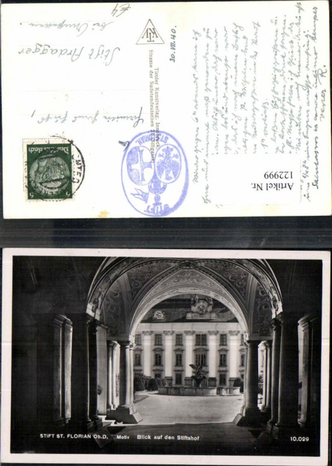 122999,St Florian bei Linz Stiftshof