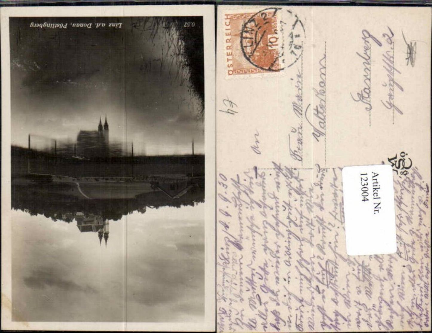 123004,Teich bei Pöstlingberg Linz a.d. Donau