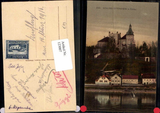 123007,Schloss Ottensheim a.d. Donau bei Linz seltene AK 1920