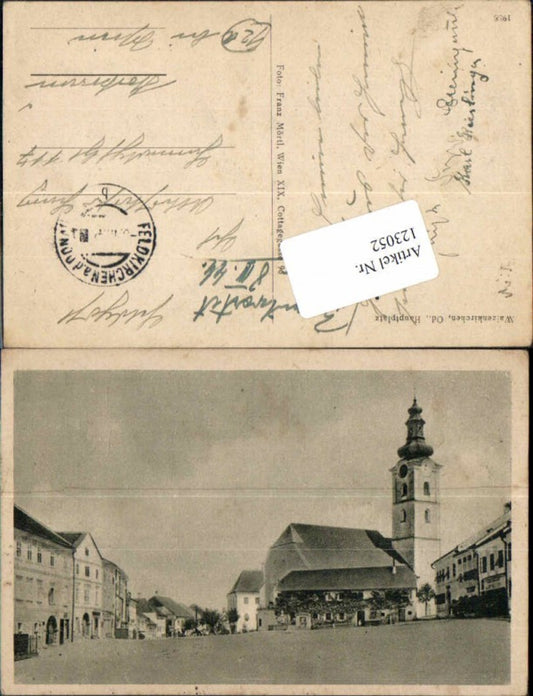 123052,Waizenkirchen Hauptplatz Feldpost 1940