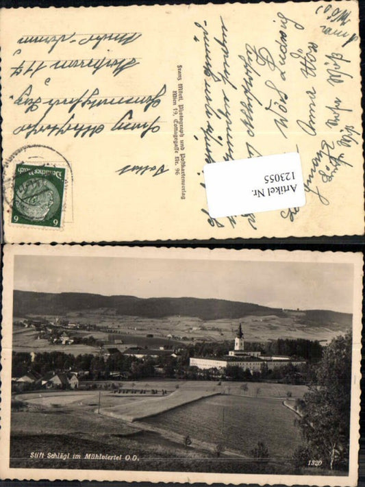 123055,Schlägl Aigen Totale 1941
