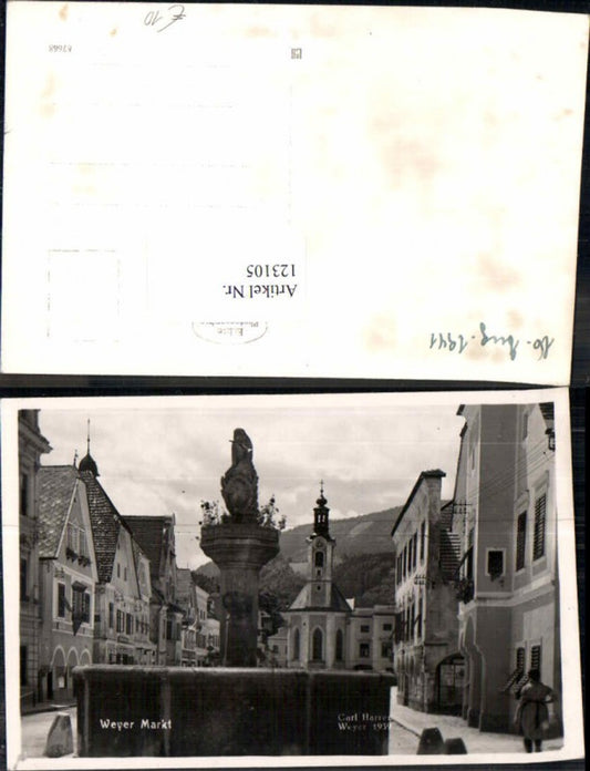 123105,Weyer Markt m. Brunnen 1940