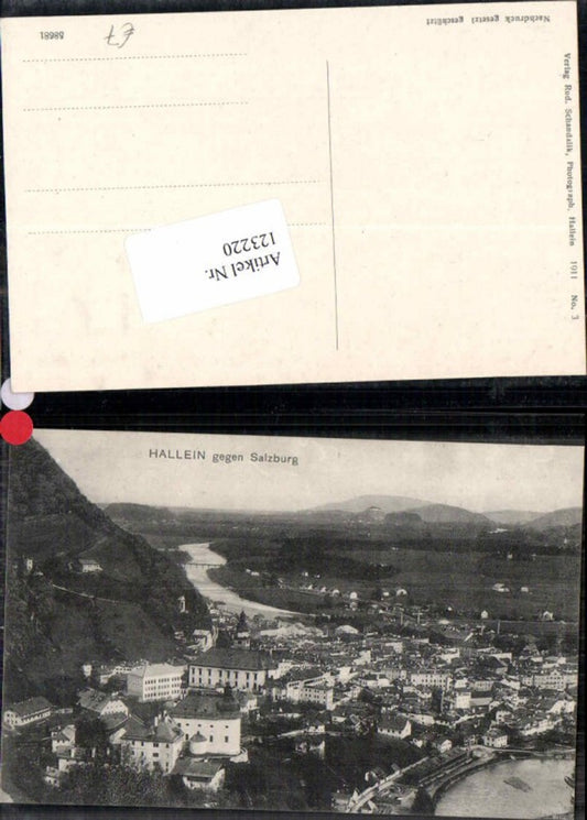 123220,Hallein gegen Salzburg um 1911