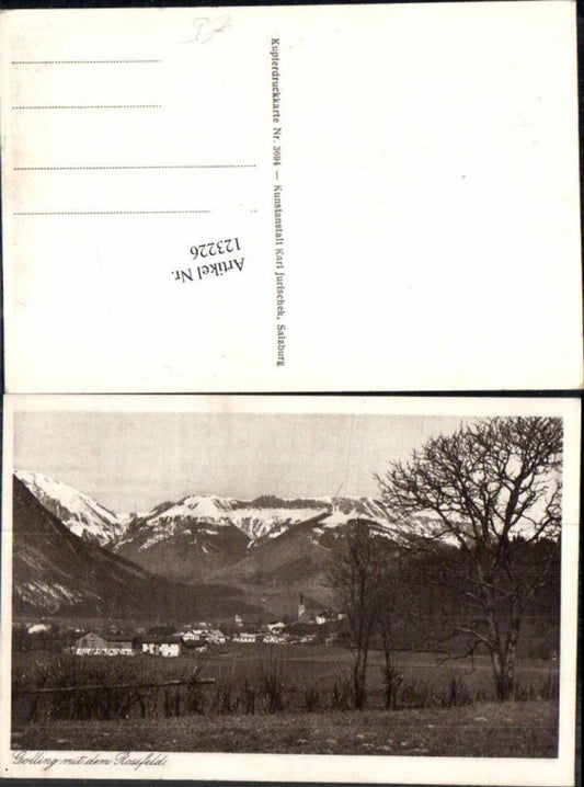 123226,Golling Totale Rossfeld 1920