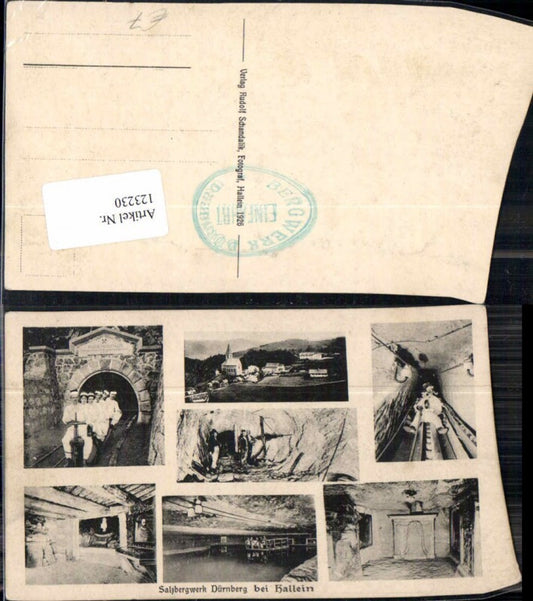 123230,Salzbergwerk Bergwerk Dürnberg b. Hallein 1926
