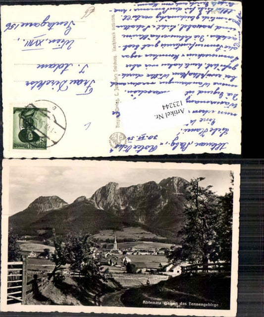 123244,Abtenau bei Salzburg 1954