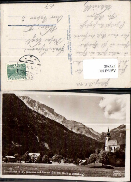 123248,Torrenerhof St Nikolaus bei Golling Hallein 1930