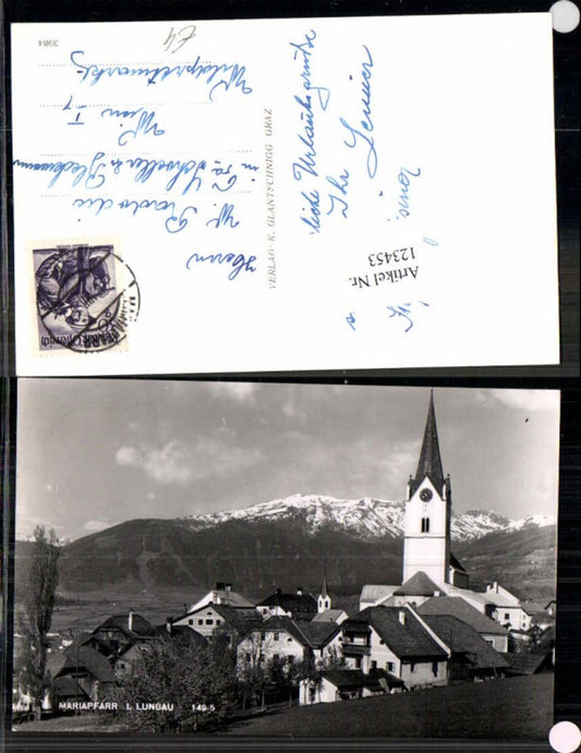 123453,Mariapfarr im Lungau Teilansicht Kirche