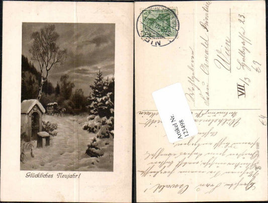 123498,Theo Stroefer 1062 Serie Neujahr Kutsche