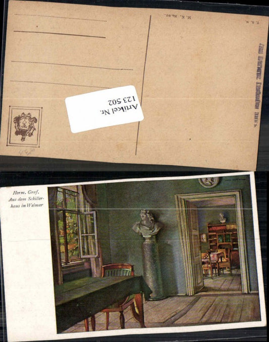 123502,Theo Stroefer Münchener Kunst Nr 91 hermann Graf Weimar