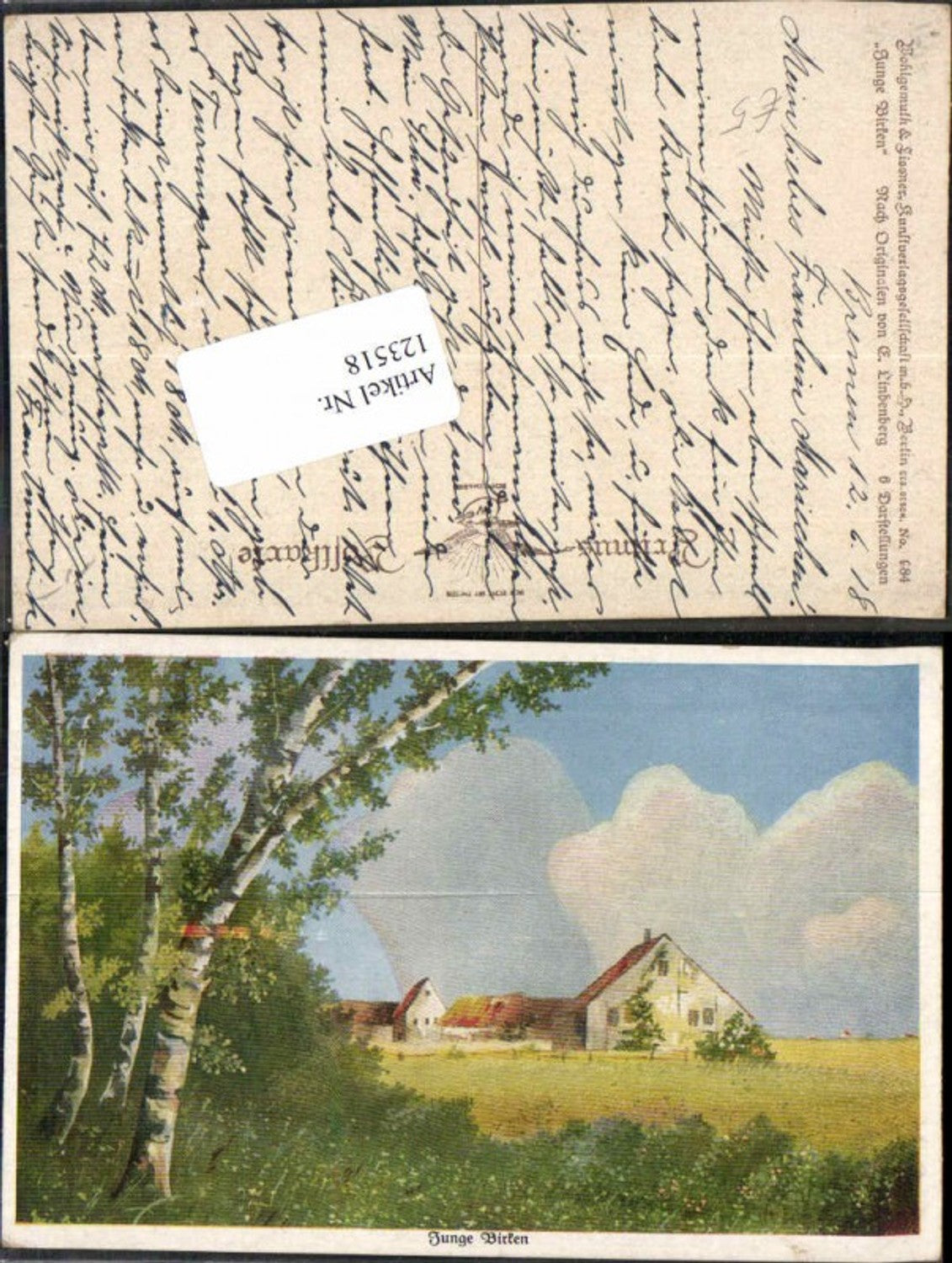 123518,Primus AK 984 E. Lindenberg Junge Birken Wohlgemuth Lissner