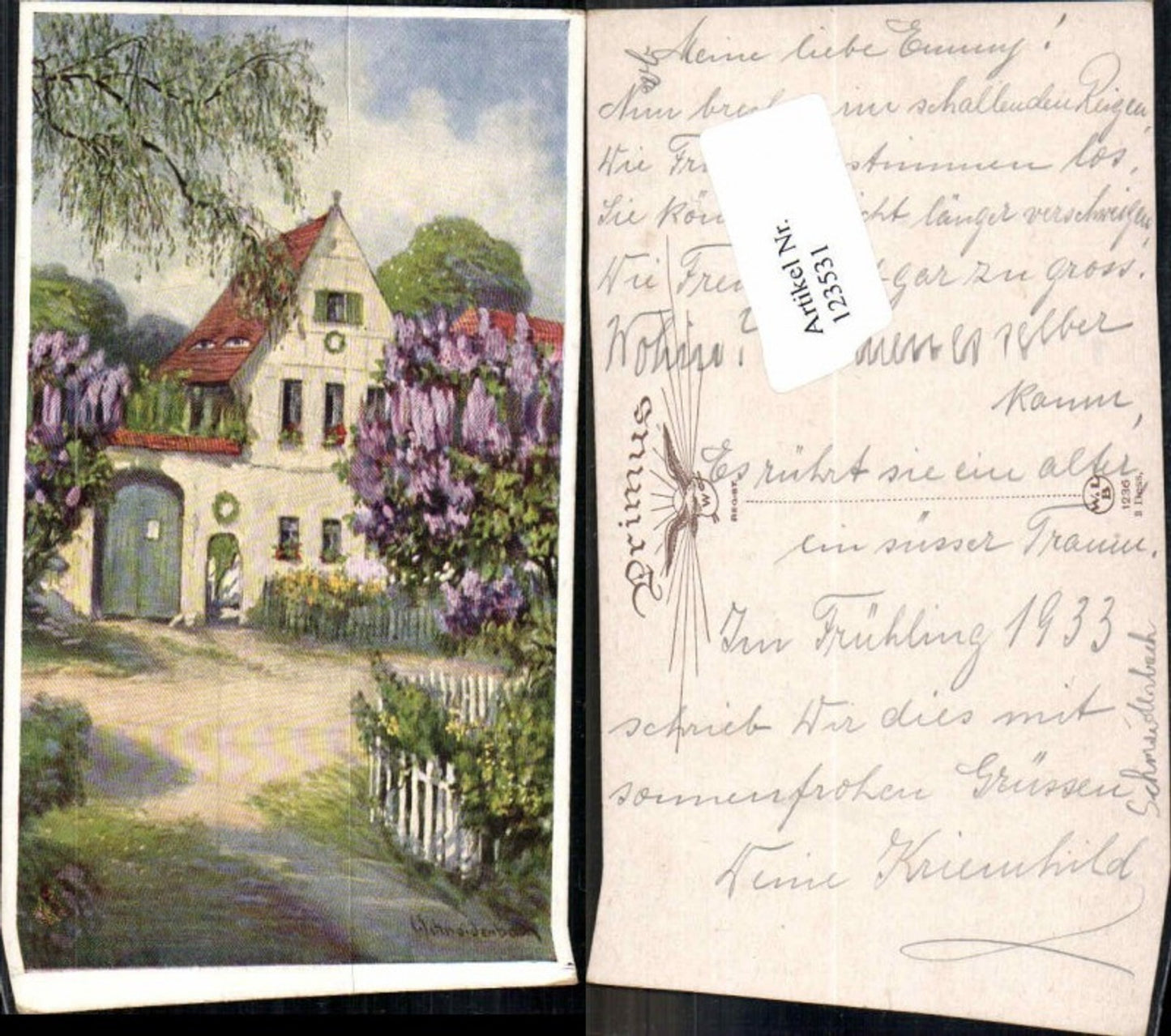 123531,Primus AK 1236 Schmaidenbach sign. Haus