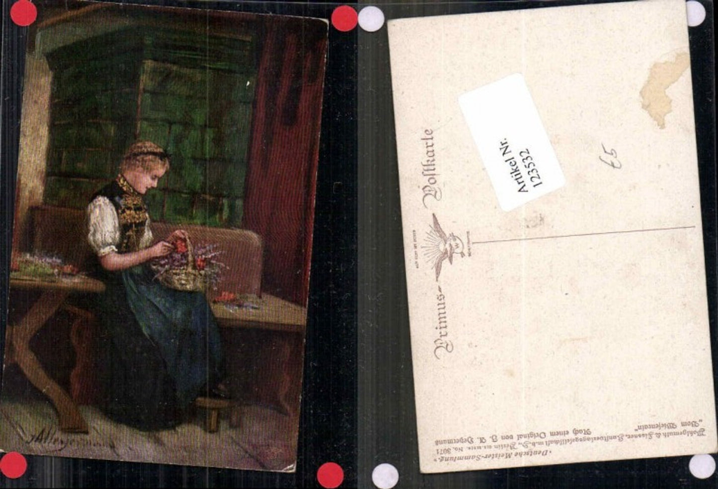 123532,Primus AK 3071 J. Heyermans Frau Blumen Stube