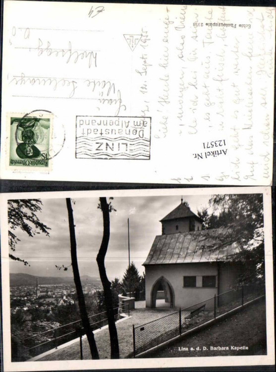 123571,Linz a.d. Donau Barbara kapelle